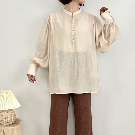 sheer gathered BL