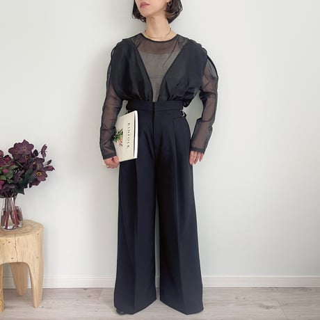 2WAY tulle salopette