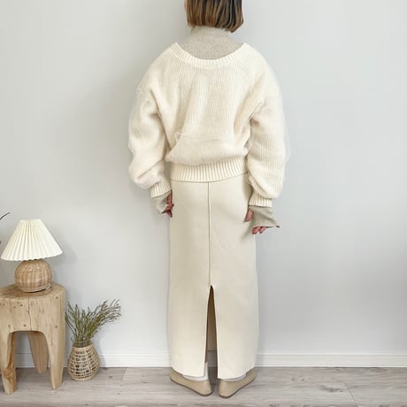 Tulle Docking 2WAY Knit