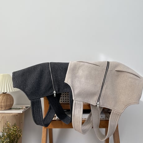 Melton Front Zip JumperSK