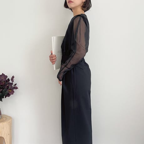 2WAY tulle salopette