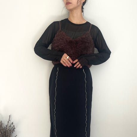 wave mellow knit SK
