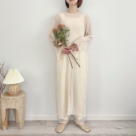 chiffon OP Set 〔Ivory〕