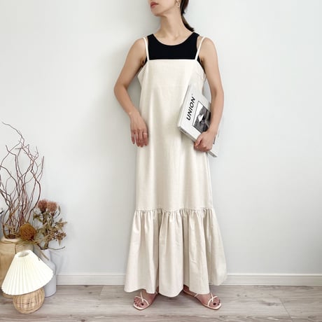 Linen Like Mermaid Cami OP
