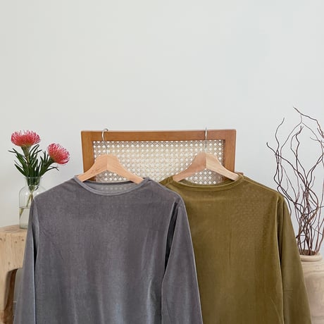 sheer velvet like tops