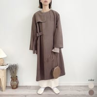 Asymmetry Long Coat
