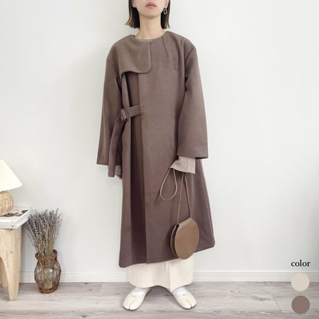 Asymmetry Long Coat