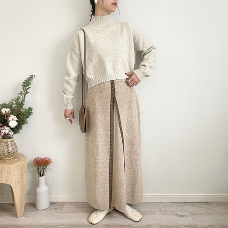 2WAY Hook knit SK