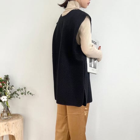 2way quilted gilet