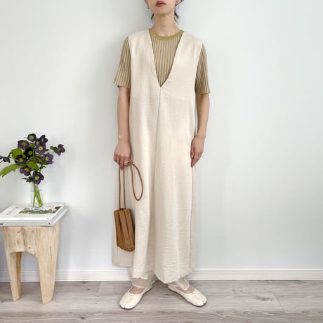 Linen touch 2WAY JSK