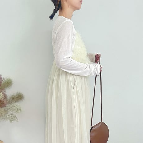 Sheer Tulle Camisole OP
