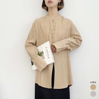 Stand collar shirt