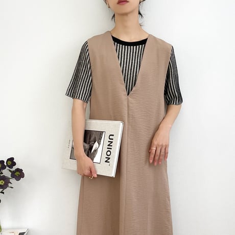 Linen touch 2WAY JSK