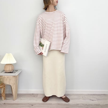Border Tee Pullover