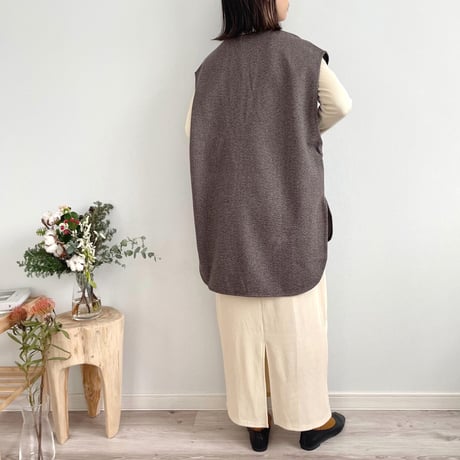 keyneck oversize vest