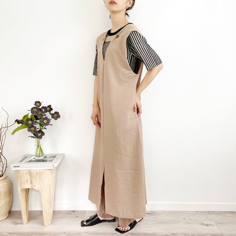Linen touch 2WAY JSK
