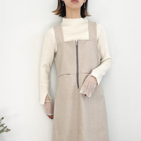 Melton Front Zip JumperSK