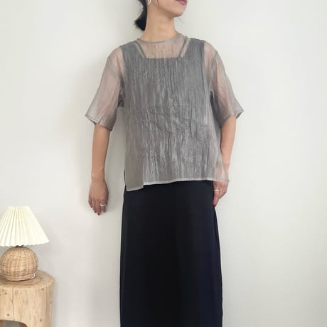 clash organdy shirt