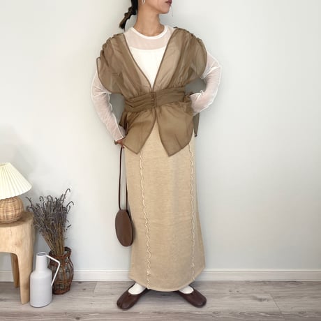wave mellow knit SK