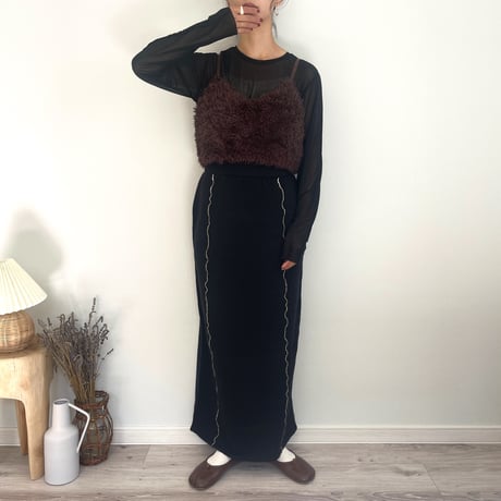 wave mellow knit SK