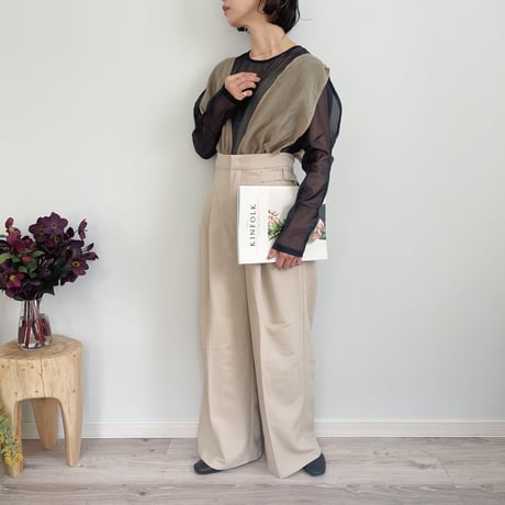 2WAY tulle salopette