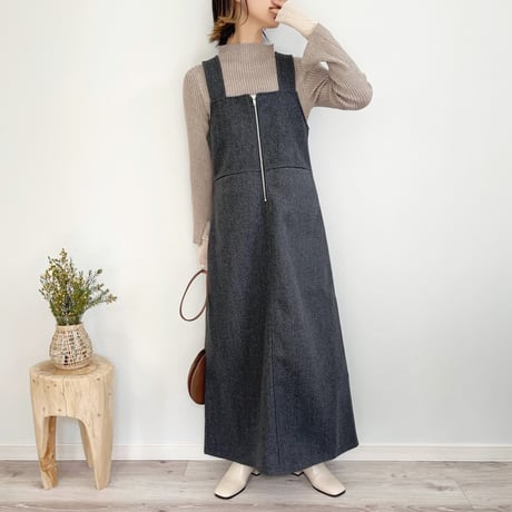 Melton Front Zip JumperSK