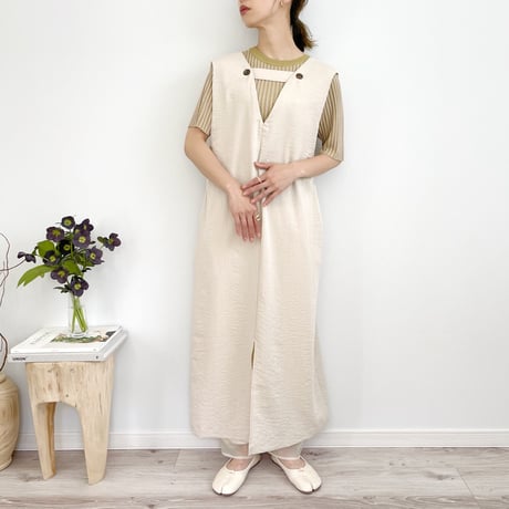 Linen touch 2WAY JSK