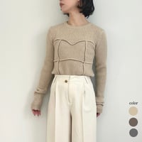 alpaca bustier docking pullover