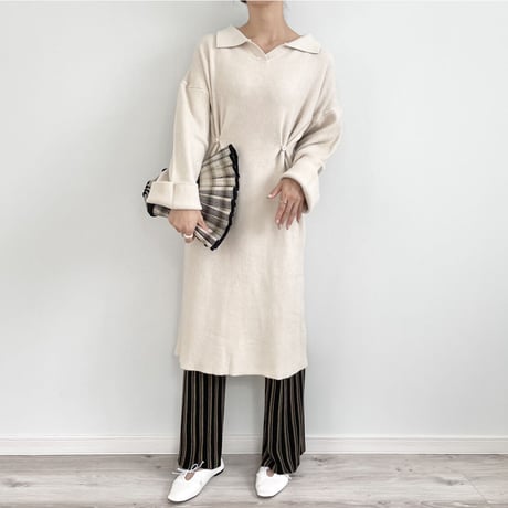 striped knit PT