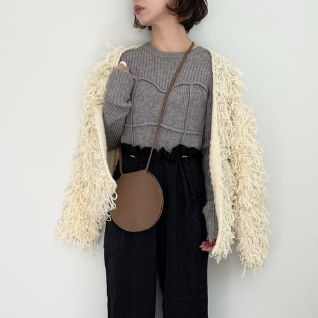 alpaca bustier docking pullover