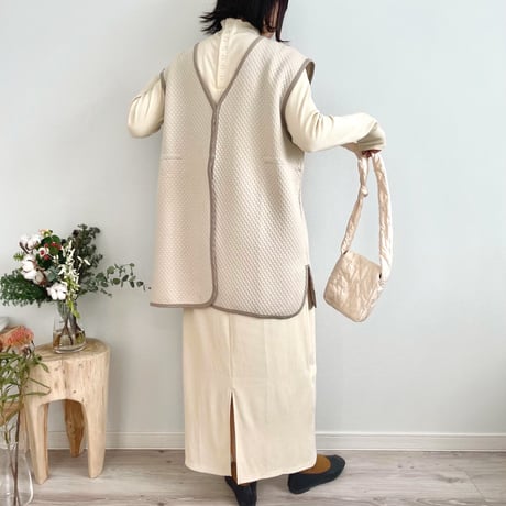2way quilted gilet