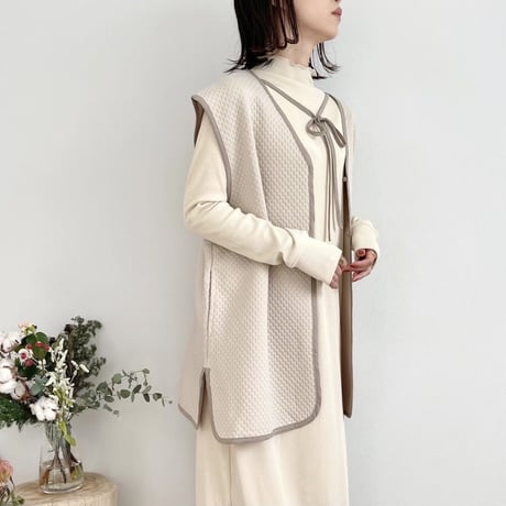 2way quilted gilet