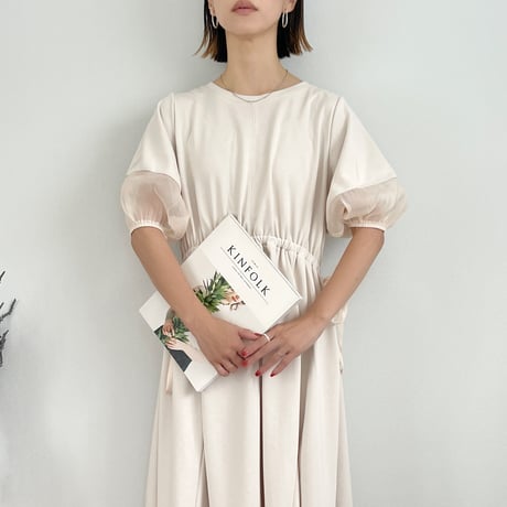 Sleeve Organdy Flared OP