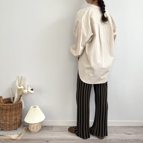 striped knit PT
