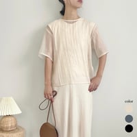 clash organdy shirt