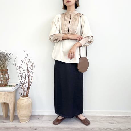 Pintuck Satin BL