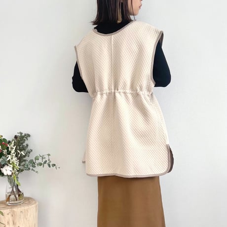 2way quilted gilet