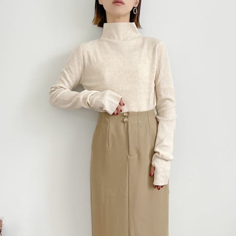 Rib Holed Pullover
