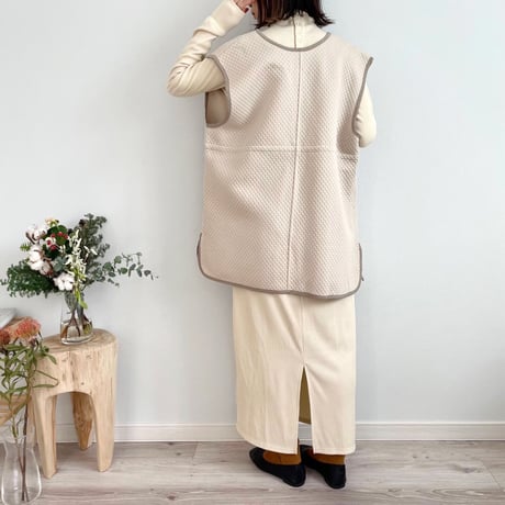 2way quilted gilet