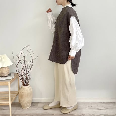 keyneck oversize vest