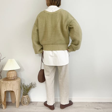 Tulle Docking 2WAY Knit