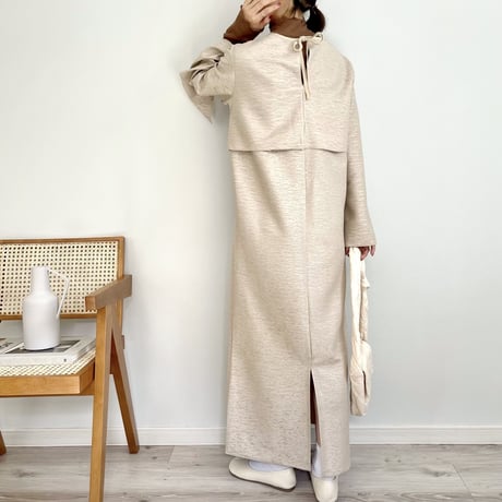 slit sleeve layered OP
