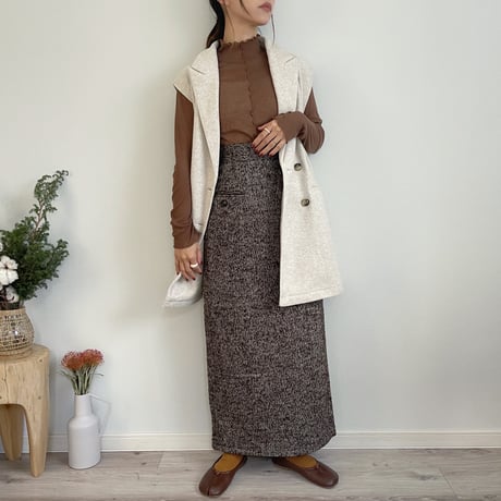 accent button tweed SK