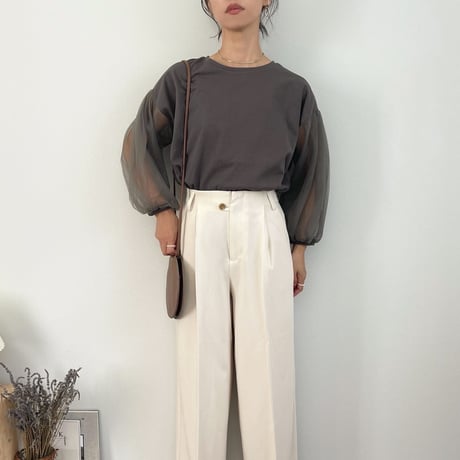 sheer volume sleeve TOPs