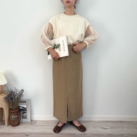 sheer volume sleeve TOPs