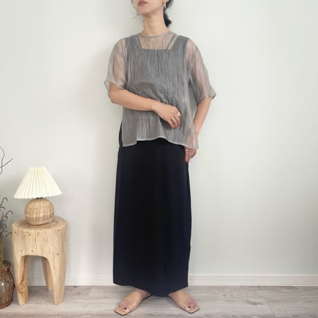 clash organdy shirt