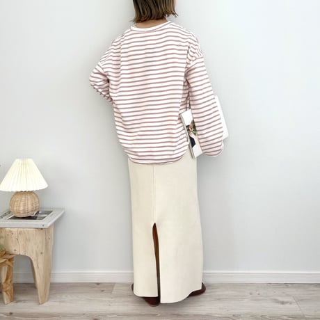Border Tee Pullover