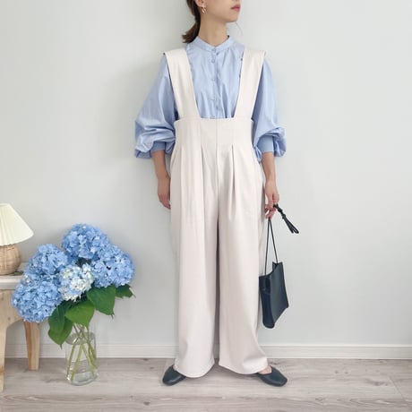 High Waist Salopette