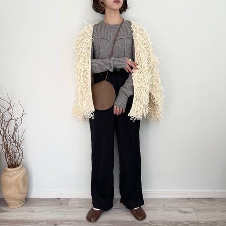 alpaca bustier docking pullover