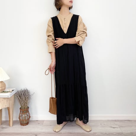 Stand collar shirt